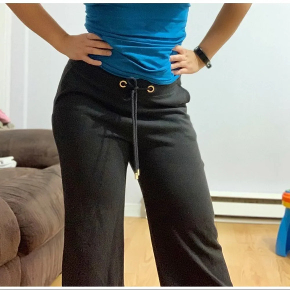 Liz Claiborne wide leg black women’s pants Sz S - Picture 2 of 4